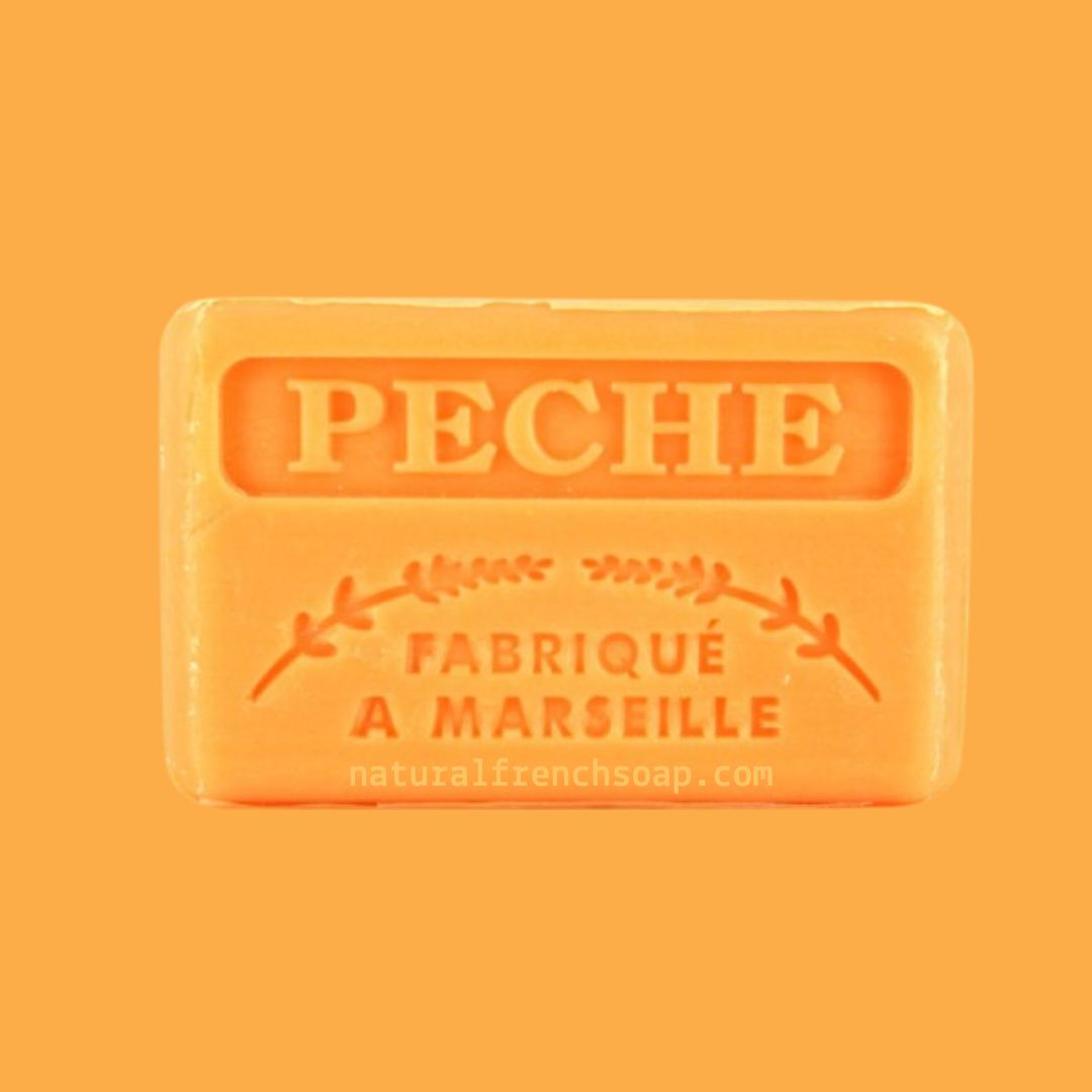 Peach French Soap - Peche Savonnette Marseillaise