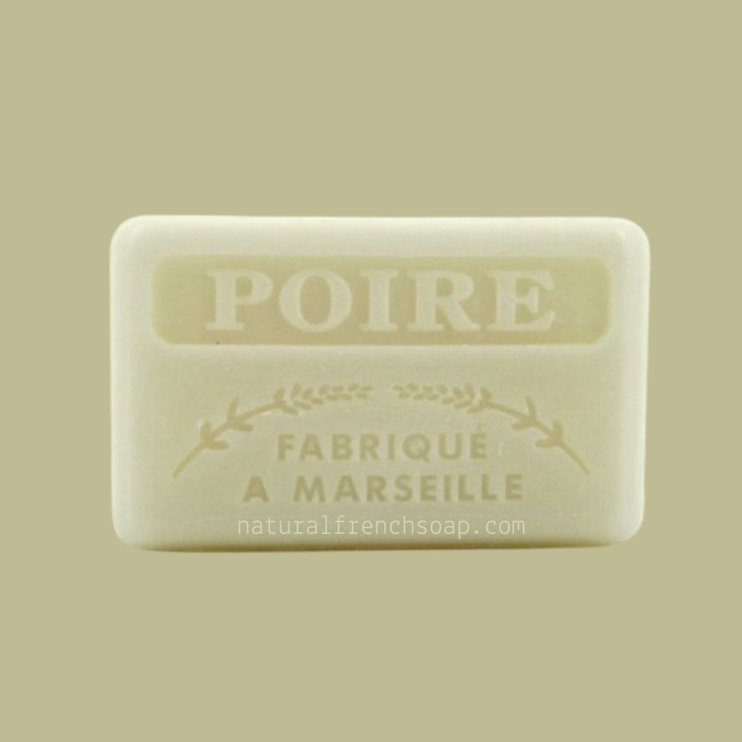 Pear French Soap - Poire Savonnette Marseillaise