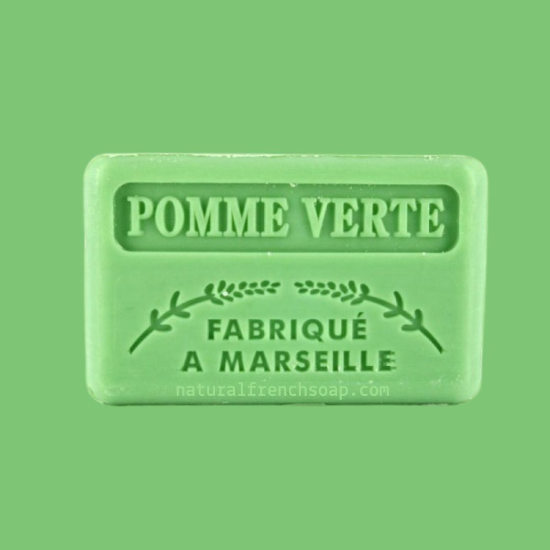 Green Apple French Soap - Pomme Verte Savonnette Marseillaise