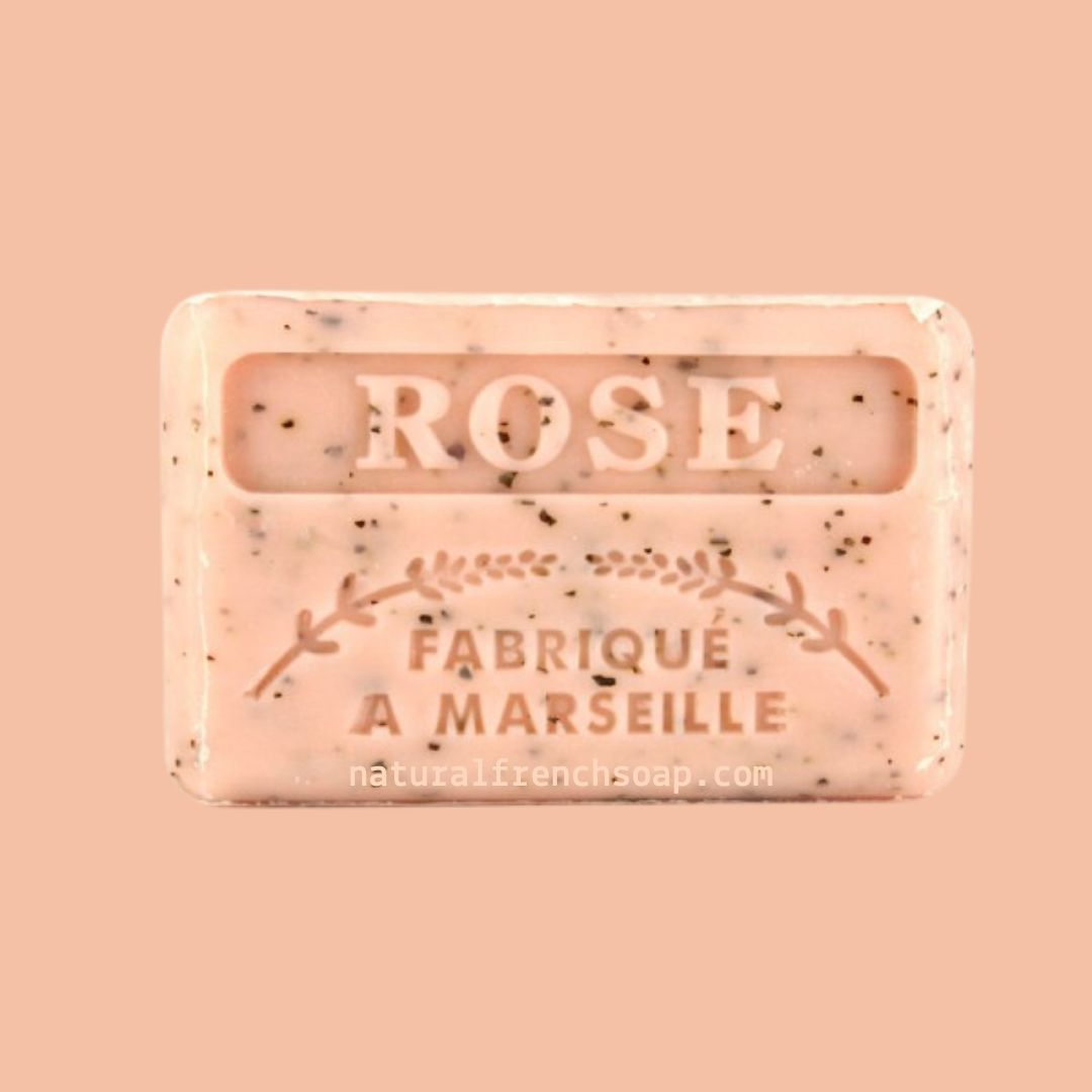 Rose French Soap - Rose Savonnette Marseillaise