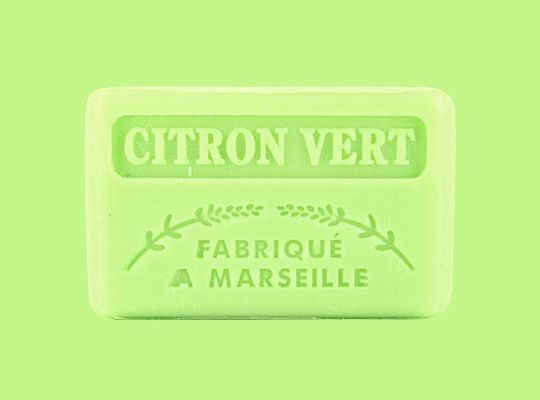 Lime French Soap - Citron Vert Savonnette Marseillaise