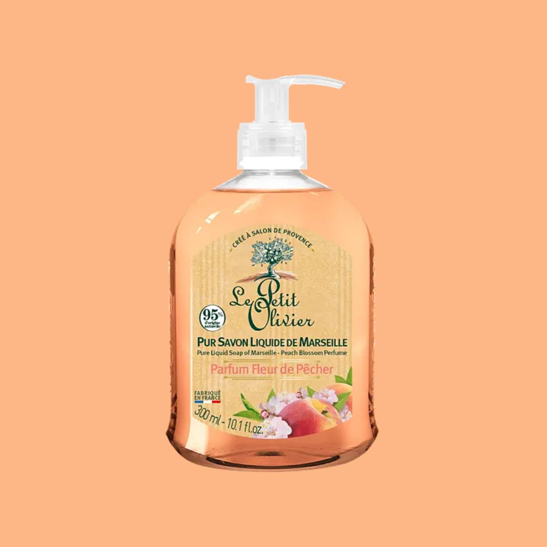 Le Petit Olivier Liquid Soap - Fleur de pecher 300ml